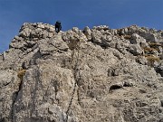 GRIGNETTA via Cermenati in salita-Sentiero delle capre in discesa dal Pian dei Resinelli-21mar22 - FOTOGALLERY